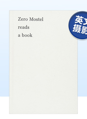 【现货】罗伯特·弗兰克：零·莫斯特尔翻阅书籍 Robert Frank: Zero Mostel Reads a Book 原版英文摄影