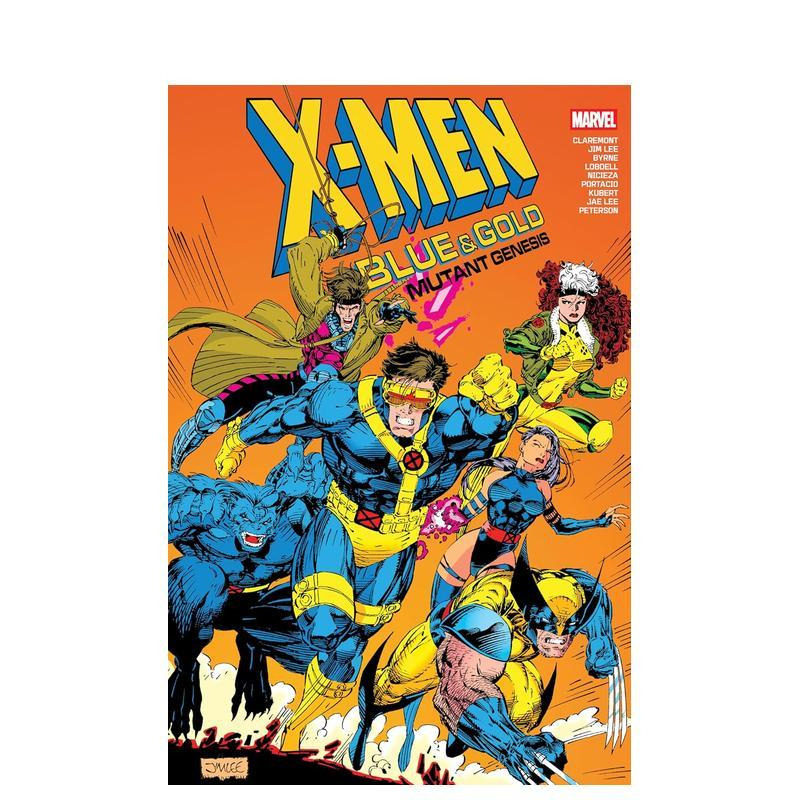 【预售】漫威漫画 X战警:蓝队与金队 - 变种人起源合集 X-Men:Blue & Gold - Mutant Genesis Omnibus 英文漫画书原版美漫书籍