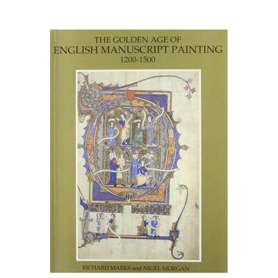 【预售】英国手稿绘画的黄金时代 Golden Age of English Manuscript Painting 原版英文艺术画册画集