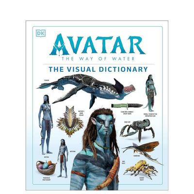 【现货】阿凡达2：水之道 视觉指南（美版） avatar The Way of Water The Visual Dictionary 原版英文艺术插画原画设定集图书