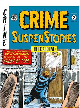 【预售】英文漫画 EC档案： 犯罪悬疑故事 卷2 The EC Archives: Crime Suspenstories Volume 2 原版英文漫画书图书书籍