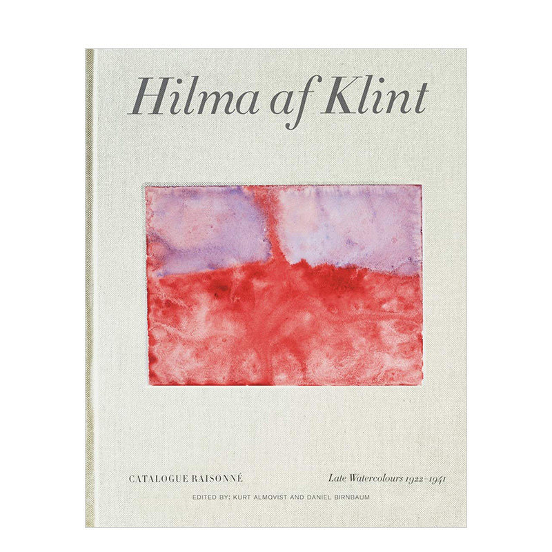 【预售】Hilma af Klint希尔玛·艾夫·克林特 作品全集6 现代抽象绘画先驱 英文原版艺术画册 晚期水彩画作书籍进口