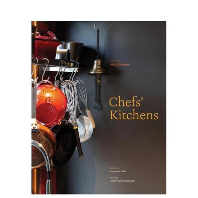 【预售】厨师的厨房 Chefs' Kitchens 原版英文建筑设计图书书籍