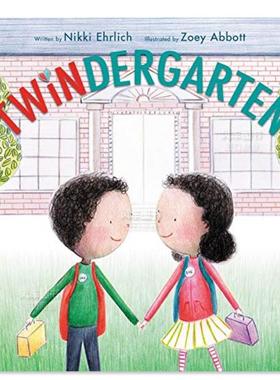 【现货】双胞胎幼儿园 Twindergarten英文儿童绘本原版图书进口书籍Ehrlich, Nikki