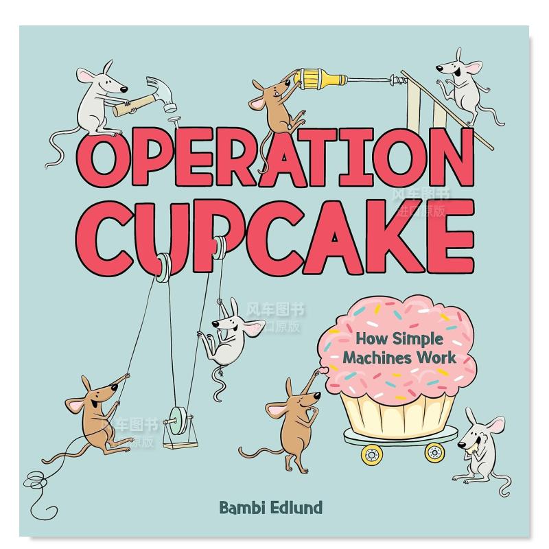 【现货】纸杯蛋糕行动 Operation Cupcake英文儿童绘本原版图书外版进口书籍Edlund, Bambi, Edlund, Bambi-封面