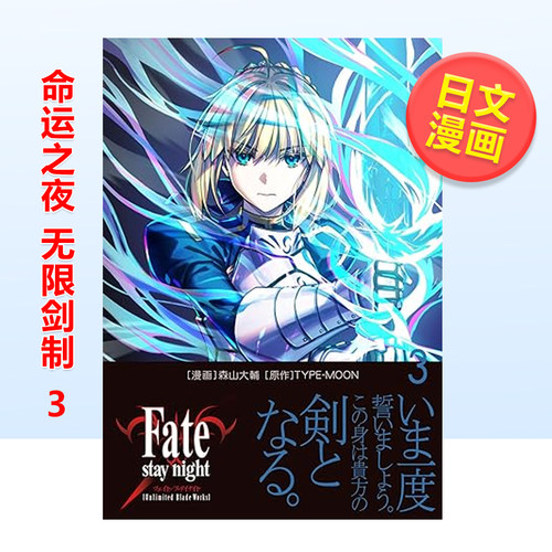 日版漫画命运之夜无限剑制3