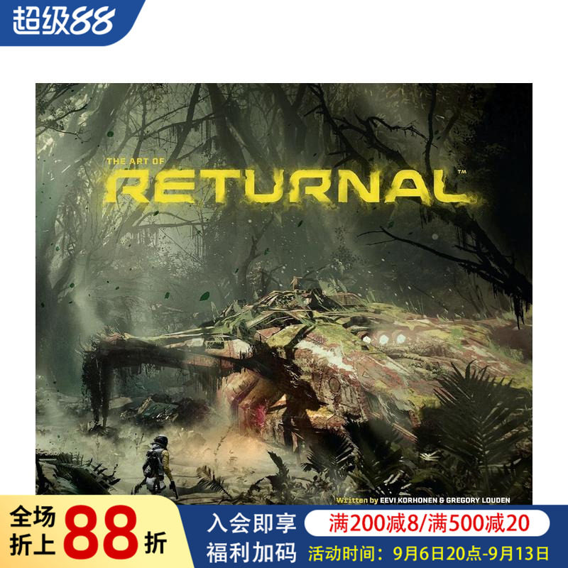 【预售】黑马漫画 死亡回归游戏 艺术设定集 The Art of Returnal 英文漫画书原版进口美漫漫画书籍 Dark Horse图片