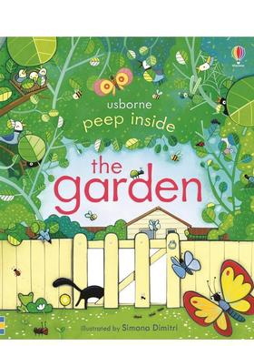 【现货】【洞洞书】花园 【Peep Inside】Garden 原版英文儿童趣味图书