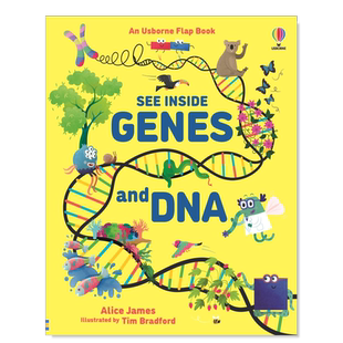 【预售】【翻翻书】基因及DNA 英文儿童趣味 【See Inside】Genes & DNA 英文儿童趣味原版图书进口外版书籍 Laura Cowan