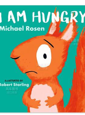 【现货】我饿了I Am Hungry英文原版绘本画册进口图书书籍
