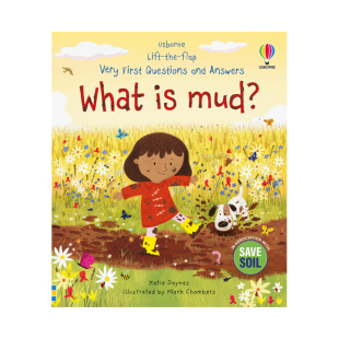 Flap 预售 Very the 什么是泥？ mud What First 原版 and Lift Answers 问答翻翻书 英文儿童趣味 Questions