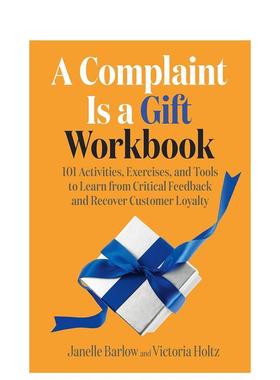 【预售】投诉是一份礼物工作簿 Complaint Is A Gift Workbook 原版英文商业行销 进口图书