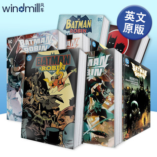 DC漫画 蝙蝠侠与罗宾:第一年(精装) Batman and Robin: Year One 英文漫画书原版进口美漫漫画图书籍