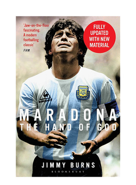 【预售】马拉多纳：足球运动员的一生 Maradona: The Hand of God 英文原版小说书籍外版文学传记图书进口英语读物Jimmy Burns
