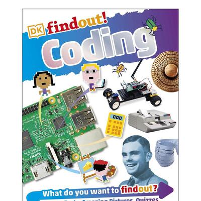 【预售】译码 DKfindout! Coding 原版英文儿童趣味图书