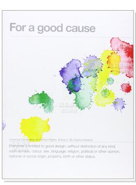 【现货】For a Good Cause 好理由 英文原版图书外版进口设计类书籍