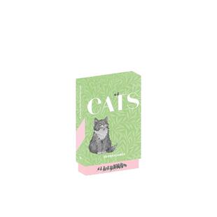 【预售】猫咪明信片集（50张） Cats : 50 Postcards 原版明信片 V&A博物馆图书