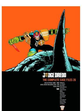 【预售】英文漫画 爵德判官：第 26 版：完整案件档案 Judge Dredd: v. 26: The Complete Case Files 原版英文漫画书图书书籍