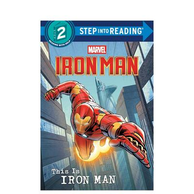 【预售】这就是钢铁侠（漫威）（平装） 【Step into Reading】This Is Iron Man (Marvel) 原版英文儿童分阶阅读