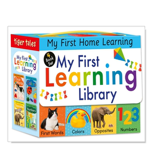 【预售】我的第一个学习图书馆 My First Learning Library 英文原版儿童章节书少儿英语启蒙读物书籍7-10岁