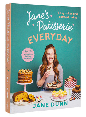 【现货】简单的蛋糕和舒适的烘焙 Jane's Patisserie Everyday: Easy cakes and comfort bakes 原版英文餐饮