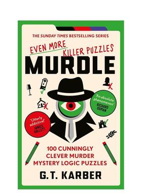 【现货】谜团：更多逻辑推理谜题 【Murdle Puzzle】Murdle: Even More Killer Puzzles 原版英文生活综合图书
