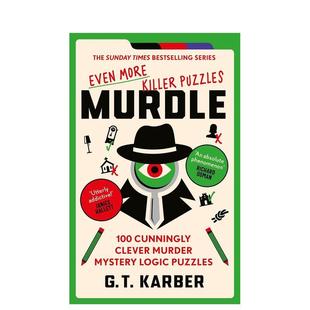 More 英文生活综合图书 谜团：更多逻辑推理谜题 原版 Puzzles Killer Even Puzzle Murdle 现货