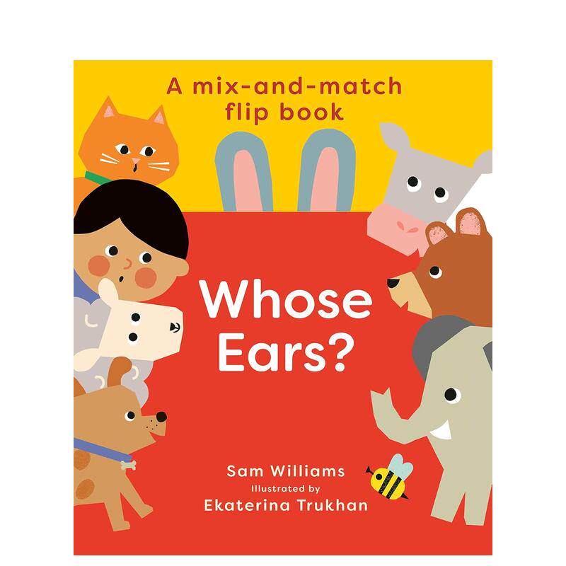【预售】谁的耳朵？ Whose Ears? 原版英文儿童绘本