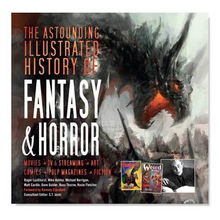The History 现货 插图历史 英文原版 图书 Horror Astounding 奇幻惊悚 Fantasy Illustrated 进口外版