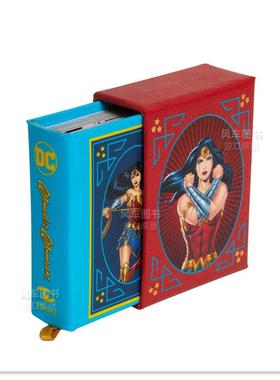 【现货】DC神奇女侠 迷你小书 Wonder Woman (Tiny Book): Wisdom Through the Ages 精装 英文原版进口微型艺术书