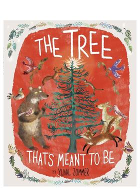 【预售】命中注定的树 Yuval Zommer 圣诞绘本 The Tree That's Meant to Be 原版英文儿童绘本