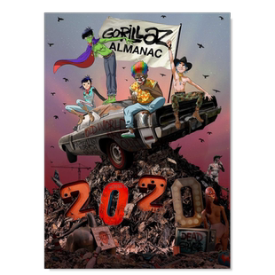 【预售】漫画 街头霸王年鉴 Gorillaz Almanac 英国虚拟乐队 街头顽童 英文漫画书原版进口图书 精装