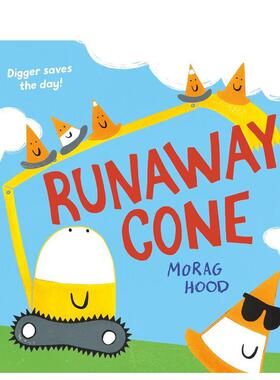 【预售】逃跑的甜筒 Runaway Cone 原版英文儿童绘本图书
