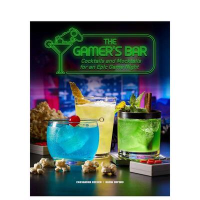 【预售】The Gamer鸡尾酒谱 The Gamer's Bar: Cocktails and Mocktails for an Epic Game Night 原版英文餐饮生活美食图书