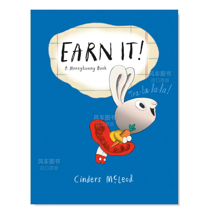 小兔子学赚钱英文财商启蒙绘本