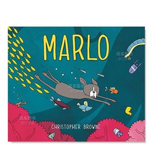 Marlo英文兒童繪本原版 現貨 瑪洛 Christopher 圖書進口書籍Browne