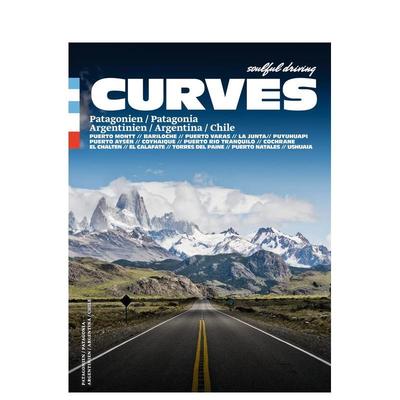 【预售】曲线：巴塔哥尼亚（德语 / 英语对照） Curves: Patagonia 原版英文旅行图书书籍