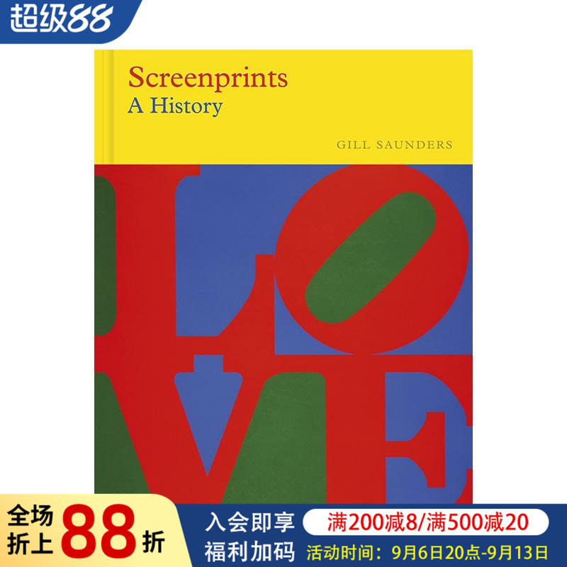 【现货】丝网印刷 【V&A】Screenprints: A History 原版英文艺术画册画集