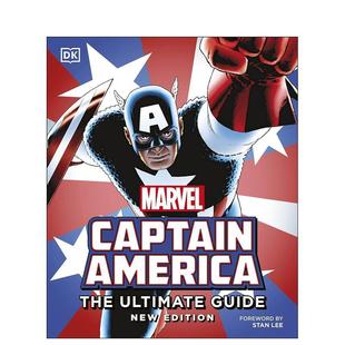 【预售】英文漫画 美国队长指南新版 Captain America Ultimate Guide New Edition 原版英文图书