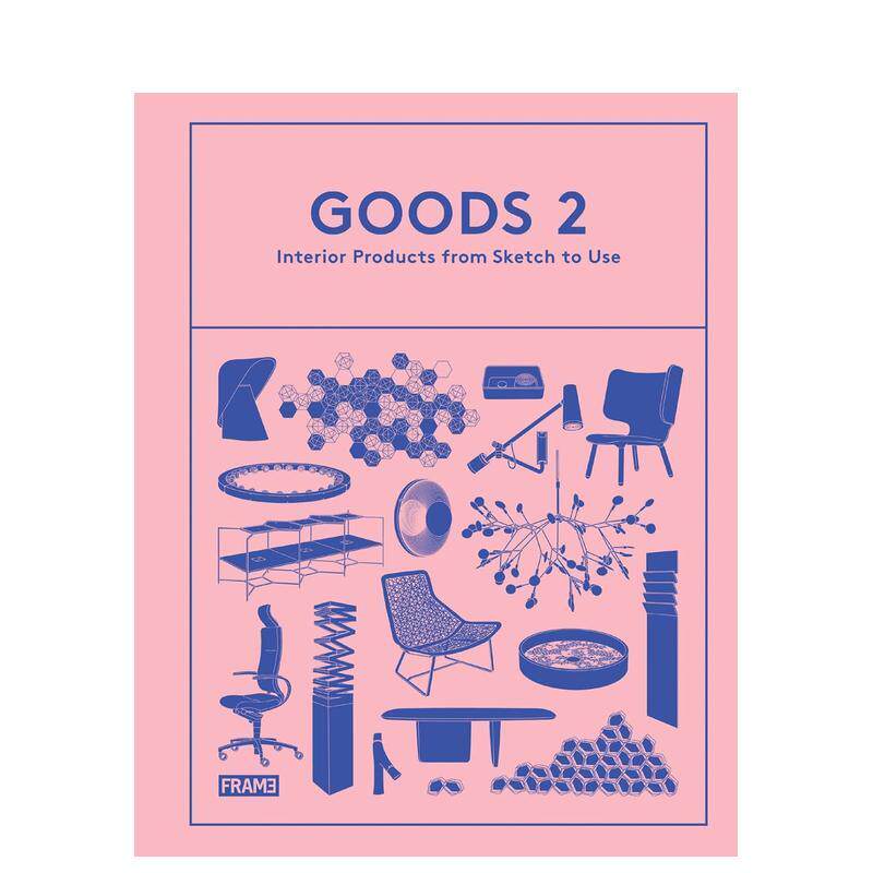 【预售】物件2-室内产品设计的绘图到应用 Goods 2: Interior Products from Sketch to Use 原版英文工业产品设计