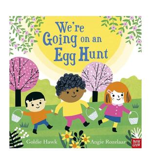 Hunt 英文儿童绘本图书 Going 我们去寻蛋 原版 Egg 预售