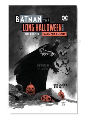 【现货】DC漫画 蝙蝠侠:漫长的万圣节:鬼魂骑士豪华版 Batman the Long Halloween The Prequel: Haunted Knight 英文原版漫画书
