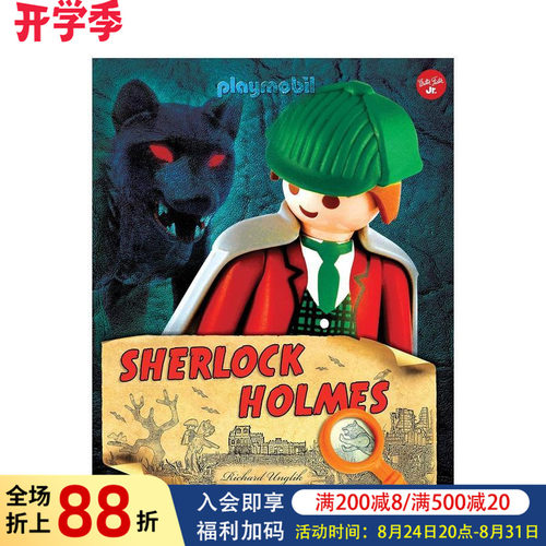 【现货】Sherlock Holmes: The Hound of the Baskervilles，福尔摩斯:巴斯克维尔庄园的猎犬图书