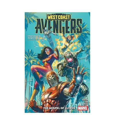 【预售】英文漫画 西海岸复仇者联盟 卷2：奥创福音 West Coast Avengers Vol. 1: The Gospel of Ultron 原版英文图书