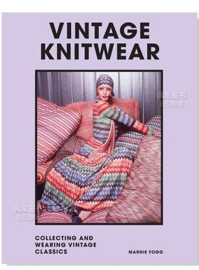 【现货】复古针织衫 【Welbeck Vintage】Vintage Knitwear英文时尚服装原版图书进口书籍Marnie Fogg
