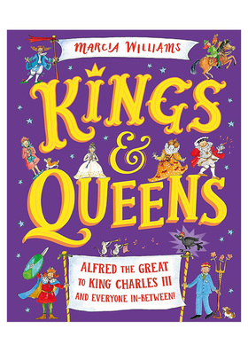 【预售】【获奖作者兼插画师Marcia Williams】国王和王后 Kings and Queens 原版英文儿童绘本