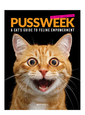 【现货】Pussweek 喵星人日报 为猫咪准备的生活指南 趣味宠物知识摄影 英文原版书籍进口