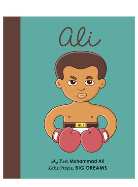 【现货】穆罕默德阿里Muhammad Ali: My First Muhammad Ali 3-6岁儿童职业启蒙 英文原版 进口图书书籍