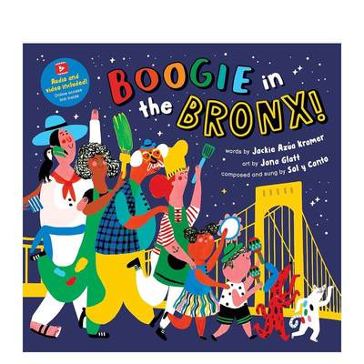 【预 售】放声高歌 Boogie in the Bronx! (Barefoot Singalongs) 原版英文儿童绘本