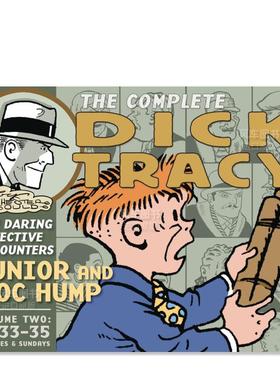 【预售】迪克·特雷西全集:卷2 1933-1935 The Complete Dick Tracy: Vol. 2 1933-1935英文漫画原版图书外版进口书籍Gould, Ches